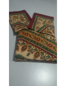 BEDSHEET JAIPUR PRINTED 90X108 2 PILLOW COVER