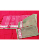 SOFT SILK SAREE WITH BLOUSE