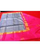 SOFT SILK SAREE WITH BLOUSE