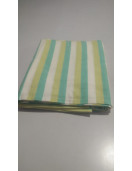 BEDSHEET STRIPE 90X108 2 PILLOW COVER