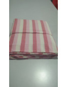 BEDSHEET STRIPE 90X108 2 PILLOW COVER