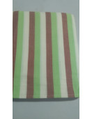 BEDSHEET STRIPE 90X108 2 PILLOW COVER