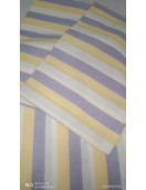 BEDSHEET STRIPE 90X108 2 PILLOW COVER