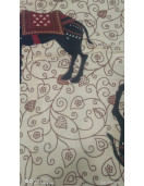 BEDSHEET JAIPUR PRINTED 90X108 2 PILLOW COVER