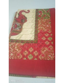 BEDSHEET JAIPUR PRINTED 90X108 2 PILLOW COVER