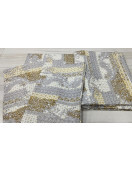 BEDSHEET ERODE AHEMADHABAD PRINT 90 X108 2 PILLOW COVER