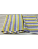 BEDSHEET STRIPE 90X108 2 PILLOW COVER