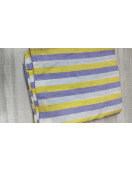 BEDSHEET STRIPE 90X108 2 PILLOW COVER