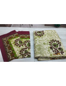 BEDSHEET JAIPUR PRINTED 90X108 2 PILLOW COVER