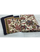 BEDSHEET JAIPUR PRINTED 90X108 2 PILLOW COVER