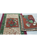 BEDSHEET JAIPUR PRINTED 90X108 2 PILLOW COVER