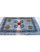 BEDSHEET MEERUT PRINTED 90X108 2 PILLOW COVER