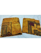 BEDSHEET MEERUT PRINTED 90X108 2 PILLOW COVER