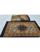 BEDSHEET JAIPUR PRINTED 72X100 2 PILLOW COVER