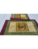 BEDSHEET JAIPUR PRINTED 72X100 2 PILLOW COVER