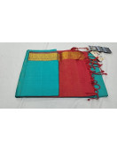 SOFT SILK SAREE WITH BLOUSE