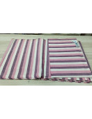 BEDSHEET STRIPE 90X108 2 PILLOW COVER