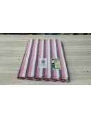 BEDSHEET STRIPE 90X108 2 PILLOW COVER