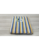 BEDSHEET STRIPE 90X108 2 PILLOW COVER