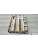 BEDSHEET STRIPE 72X100 2 PILLOW COVER