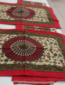 BEDSHEET JAIPUR PRINTED 90X108 2 PILLOW COVER