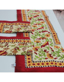 BEDSHEET JAIPUR PRINTED 90X108 2 PILLOW COVER