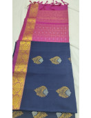 SOFT SILK SAREE WITH BLOUSE