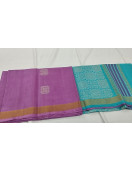 SOFT SILK SAREE WITH BLOUSE