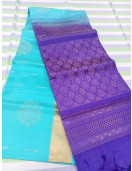 SOFT SILK SAREE WITH BLOUSE