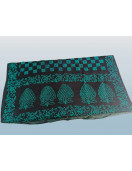PL COTTON SAREES WITH SOLID WAX CRACK DESIGNS