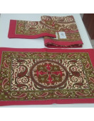 BEDSHEET JAIPUR PRINTED 60X90 2 PILLOW COVER