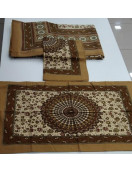 BEDSHEET JAIPUR PRINTED 90X108 2 PILLOW COVER