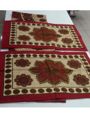 BEDSHEET JAIPUR PRINTED 90X108 2 PILLOW COVER