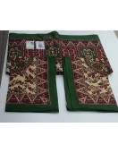 BEDSHEET JAIPUR PRINTED 90X108 2 PILLOW COVER