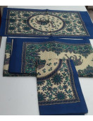 BEDSHEET JAIPUR PRINTED 90X108 2 PILLOW COVER