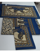 BEDSHEET JAIPUR PRINTED 90X108 2 PILLOW COVER