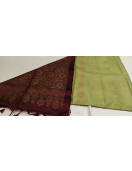 SOFT SILK SAREE WITH BLOUSE