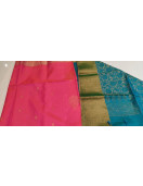 SOFT SILK SAREE WITH BLOUSE