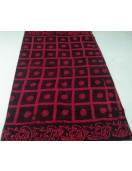 PL COTTON SAREES WITH WAX DOT PRINT DESIGNS