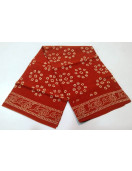 PL COTTON SAREES WITH WAX DOT PRINT DESIGNS