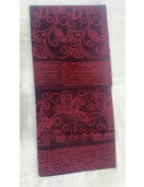 PL COTTON SAREES WITH WAX DOT PRINT DESIGNS
