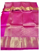 ARNI SILK HALF FINE ZARI SAREE WITH BLOUSE