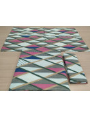 BEDSHEET ERODE AHEMADHABAD PRINT 90 X108 2 PILLOW COVER
