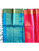 SOFT SILK SAREE WITH BLOUSE