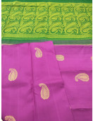 ARNI SILK HALF FINE ZARI SAREE WITH BLOUSE