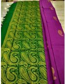 ARNI SILK HALF FINE ZARI SAREE WITH BLOUSE