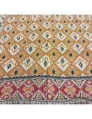 KALAMKARI PRINTED COTTON SAREE