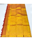 ARNI SILK HALF FINE ZARI SAREE WITH BLOUSE