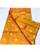 ARNI SILK HALF FINE ZARI SAREE WITH BLOUSE