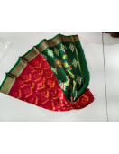 COTTON X KORA SILK TIE DYE SAREES CHINNLAPATTI
